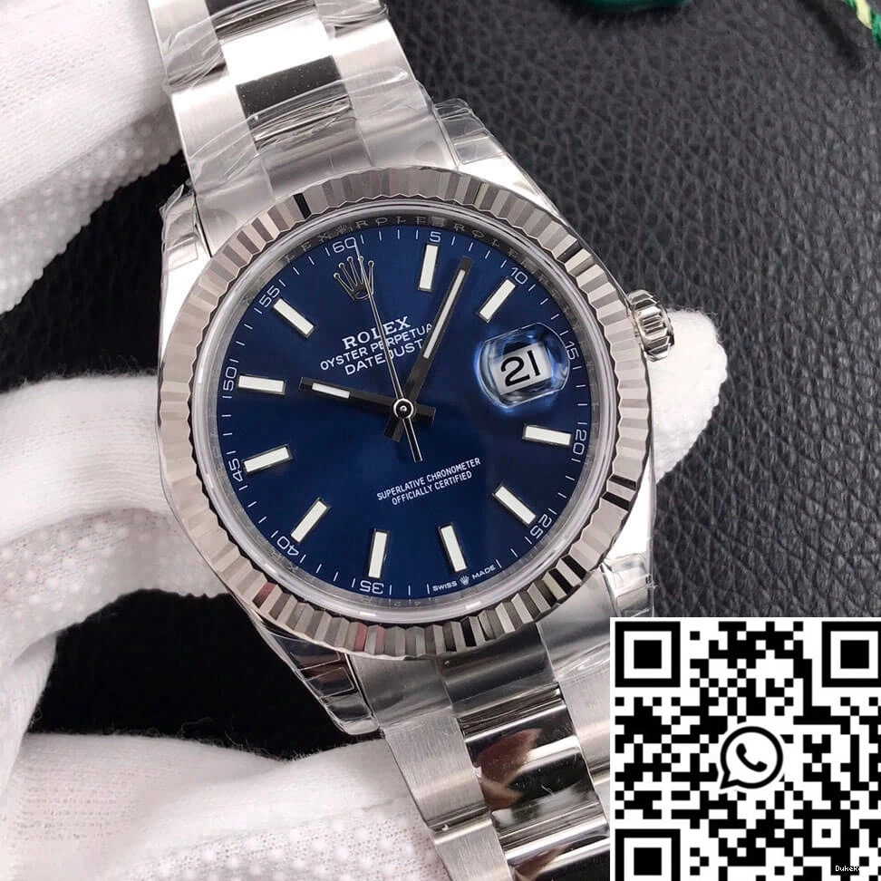 M126334-0001 VS Datejust Blue Dial Factory Rolex 0814